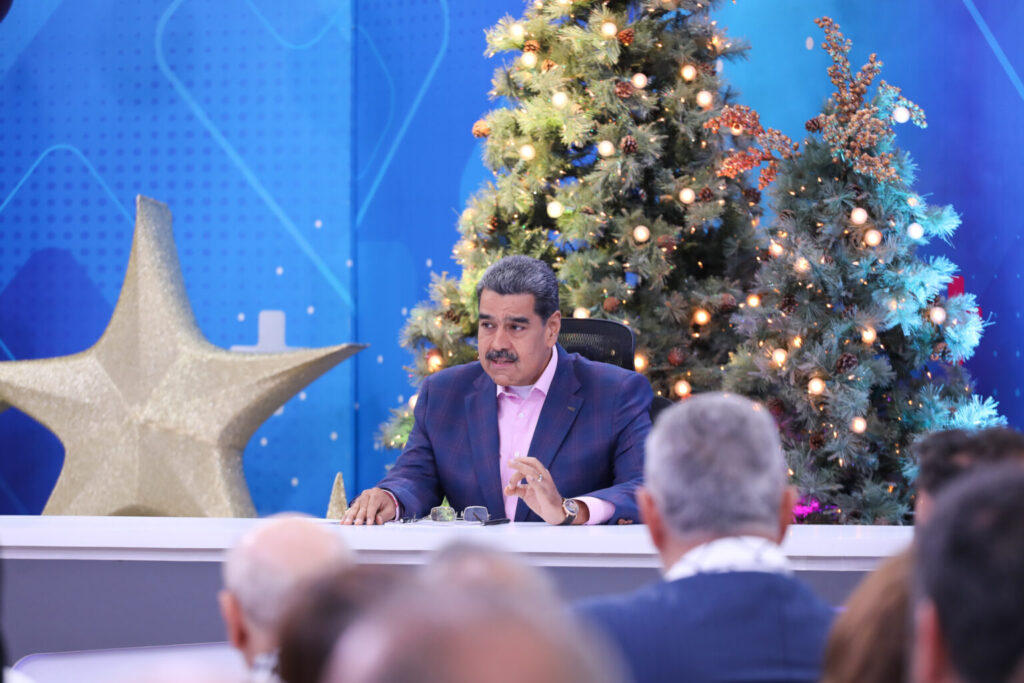 Venezuelan President Nicolás Maduro on his television program Con Maduro+, November 4, 2024. Photo: Presidential Press.