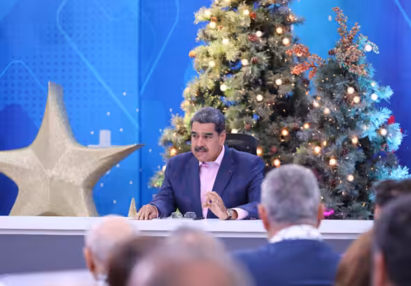 Venezuelan President Nicolás Maduro on his television program Con Maduro+, November 4, 2024. Photo: Presidential Press.