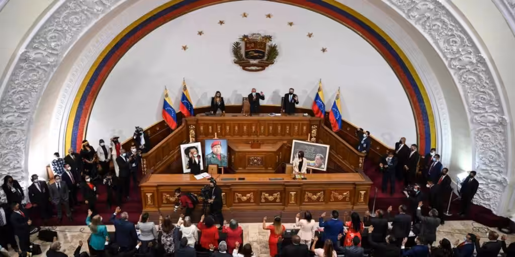 The Venezuelan National Assembly in session. Photo: Misión Verdad.