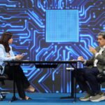 President Maduro speaks on television.