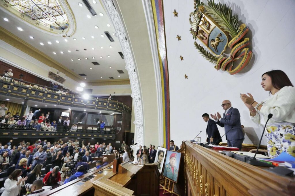 Ordinary session of the Venezuelan National Assembly on Tuesday, November 26, 2024. Photo: W. Errades/Últimas Noticias.