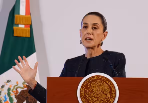 The president of Mexico, Claudia Sheinbaum. Photo: Cuartoscuro/Graciela López Herrera.