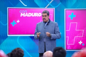 President Maduro speaks on television. Photo: Alba Ciudad.