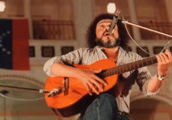 Alí Primera, the people's singer Photo: Instagram @fundacionaliprimera