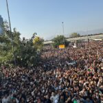 Imran Khan's supporters. Photo: PTI (X).