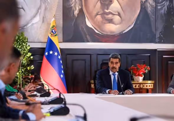 Venezuelan President Nicolás Maduro at the Federal Legislative Palace in Caracas, on November 20, 2024. Photo: IG/@nicolasmaduro.