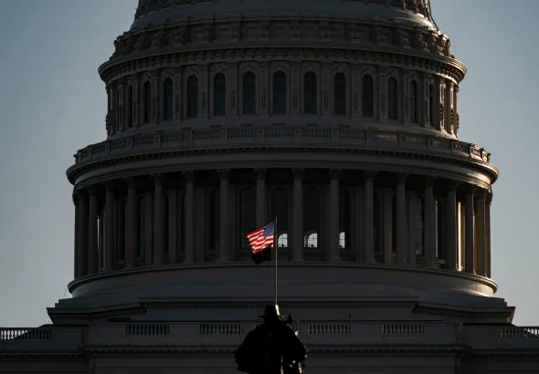 The US Capitol, seat of the US Congress, in Washington D.C. Photo: Bloomberg/Getty Images.