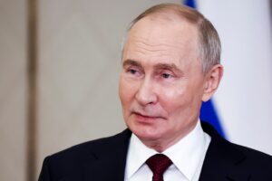 Russian President Vladimir Putin speaks to the media after the summit of the Collective Security Treaty Organisation in Astana, Kazakhstan, Thursday, Nov 28, 2024. Photo: AP.