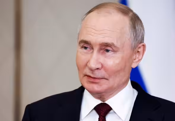 Russian President Vladimir Putin speaks to the media after the summit of the Collective Security Treaty Organisation in Astana, Kazakhstan, Thursday, Nov 28, 2024. Photo: AP.