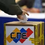 Venezuelan paper ballot box for elections. File photo.