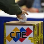 Venezuelan paper ballot box for elections. File photo.