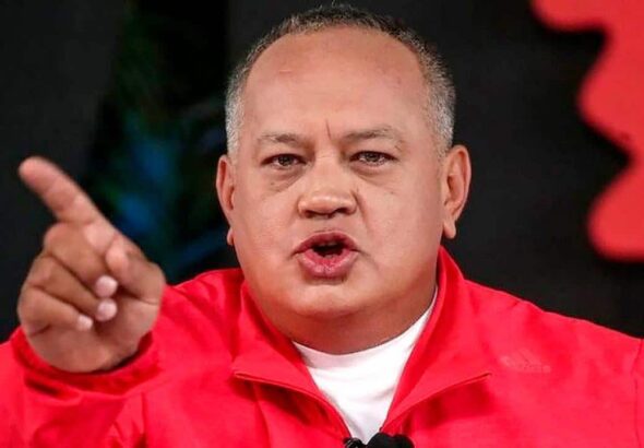First Vice President of the PSUV, Diosdado Cabello. Photo: Mazo Dando
