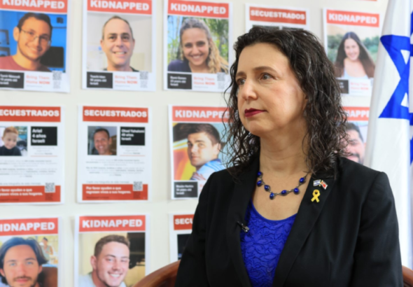 Mijal Gur-Aryeh, Israel’s ambassador in Costa Rica, told La Prensa that “Nicaragua had been converted into a platform for terrorism in the region.” Photo: laprensani.com.