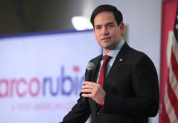 Future US Secretary of State Marco Rubio. File photo.