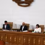 Venezuela's National Assembly board during the approval of the Communal Justice of Peace Law reform, on November 12, 2024. Photo: Venezuelan National Assembly.