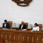 Venezuela's National Assembly board during the approval of the Communal Justice of Peace Law reform, on November 12, 2024. Photo: Venezuelan National Assembly.