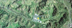 This Google Earth map gives some idea of how isolated the Red Onion super-max prison is, situated on top of Red Onion Mountain in rural Wise County, far from the famiies of most of the men confined there.
