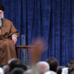 Leader of the Islamic Revolution Ayatollah Seyyed Ali Khamenei addresses a group of Iranians in Tehran on Wednesday, Dec. 11, 2024. Photo: PressTV/File photo.