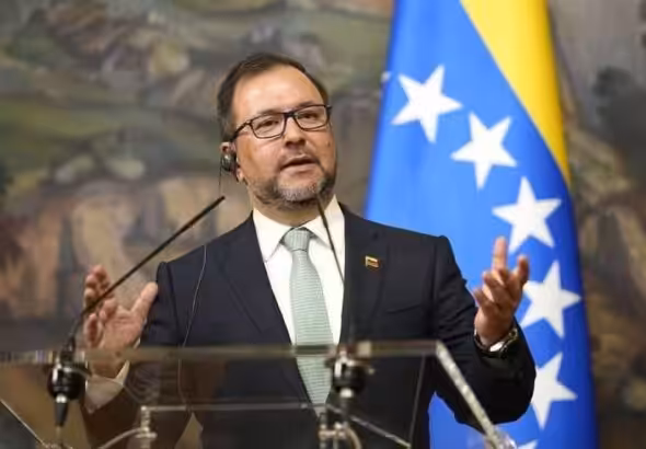 Venezuelan Foreign Minister Yván Gil. Photo: Últimas Noticias.