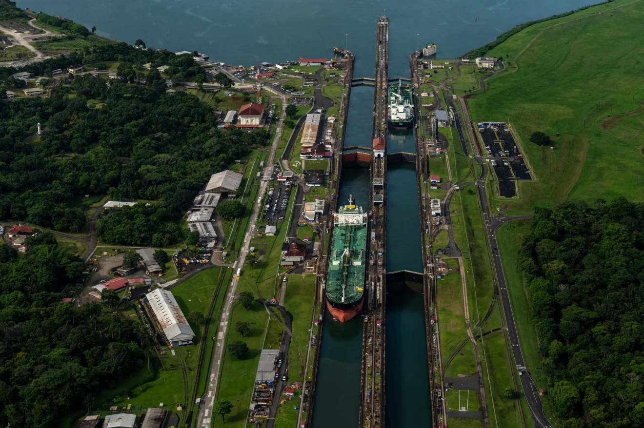 The Panama Canal. Photo: Federico Rios/The New York Times.