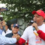 Featured image: Venezuela's Minister for Communes Angel Prado shakes hands with President Nicolás Maduro during a visit to the Comuna El Maizal in Lara state, July 2024. Photo: Presidential Press/file photo.