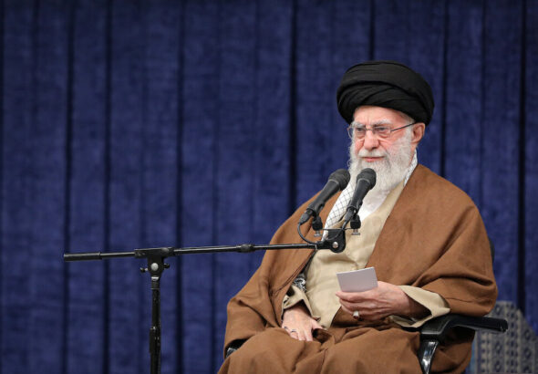 Ali Khamenei, leader of the Islamic Revolution. Photo: Khamenei.ir.