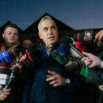 Romanian presidential candidate Calin Georgescu. Photo: Andrei Pungovsch/Getty Images.