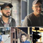 Five journalists from Al-Quds Today channel were killed in an Israeli airstrike in Nuseirat. Photo: The Palestine Chronicle/via social media.