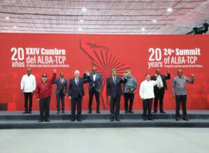 Group photo of the heads of state and government participating at the 24th ALBA-TCP Summit held in Caracas, December 14, 2023. Photo: Presidential Press.