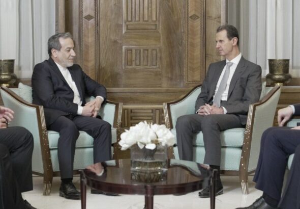 Iran’s Foreign Minister Abbas Araghchi met with Syrian President Bashar al-Assad in Damascus on December 1. Photo: IRNA.