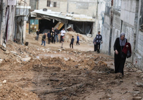 Jenin refugee camp, West Bank, Palestine. File photo.
