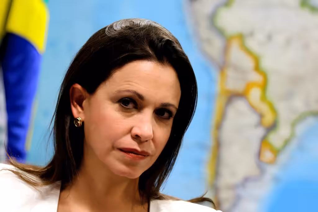 Venezuelan far-right politician María Corina Machado. File photo.