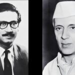 Sheikh Mujibur Rahman (left) and Jawaharlal Nehru (right), independence leaders of Bangladesh and India respectively. File photo.