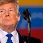 US President Donald Trump at an event to speak with Venezuelan-Americans on February 18, 2019, in Miami. Photo: Jim Watson AFP/Getty Images/file photo.