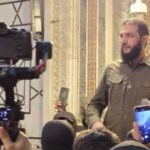 Hayat Tahrir al-Sham (HTS) leader Ahmed al-Sharaa "Al-Julani" makes his first statement after the fall of President Bashar al-Assad's government. Photo: Al Arabiya.