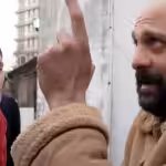 Screenshot from the CNN fake news video of US journalist Clarissa Ward rescuing an alleged Syrian political prisoner from a Damascus prison. Photo: The Grayzone.