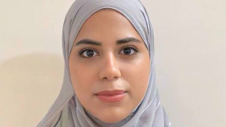 Deceased Palestinian journalist Shaza al-Sabbagh. Photo: via social media.