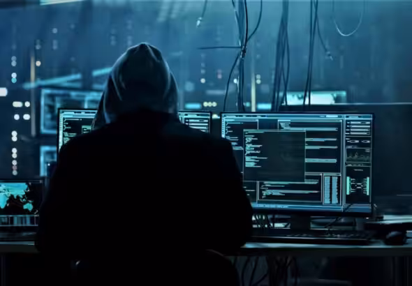 Stock image depicting a hacker. Photo: Sputnik International.