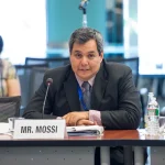 Dante Mossi at the World Bank/IMF 2015 Spring meetings on April 19, 2015. Photo: World Bank.