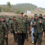 Venezuelan President Nicolás Maduro supervises the preparations for the Bolivarian Shield 2025 military drill that will begin on January 22, 2025. Photo: Presidential Press.