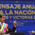 Venezuelan President Nicolás Maduro during his annual message to the nation on Wednesday, January 15, 2025. Photo: Presidential Press.