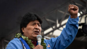 Former Bolivian President Evo Morales. Photo: Global Look Press/ Radoslaw Czajkowski.