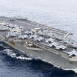 USS Harry Truman aircraft carrier in the Red Sea.  Photo: CENTCOM.