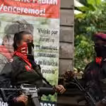 Two members of the Colombian armed guerrilla organization National Liberation Army (ELN). Photo: ELN.