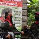 Two members of the Colombian armed guerrilla organization National Liberation Army (ELN). Photo: ELN.
