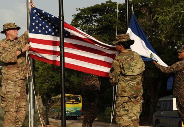 US Southern Command military base in Zacatecoluca, El Salavador. Photo: elsalvador.com.