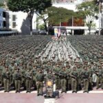 FANB makes a public announcement condemning new sanctions against Venezuela. Photo: VTV.