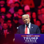 Donald Trump speaks at his victory rally at the Capital One Arena on January 19, 2025, in Washington, DC. Photo: Scott Olson/Getty Images.