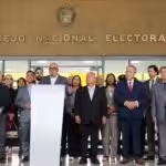 Venezuelan National Assembly President Jorge Rodríguez makes statements after meeting with the electoral authorities on January 17, 2025. Photo: National Assembly of Venezuela.