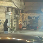 'Israeli' occupation forces storm the town of Ya’bad, south of Jenin. Photo: Quds News Network.
